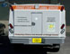 Cut Vinyl Lettering: Orange County fleet vehilces with cut vinyl lettering and relfective decal graphics.