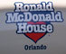 Die Cut Vinyl Decals: Ronald McDonald House Golf Cart with die cut decals.