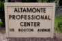 Signs: Thumbnail Achitectural Sign with Deminsional Letters for Altomonte Springs Office Building.