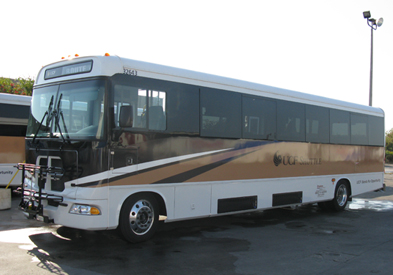 Vehicle Wraps: UCF Shuttle Bus Graphics