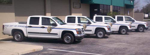 Vehicle Wraps: Orange County Code Enforcement Fleet Graphics.