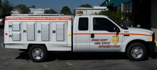 Vehicle Wraps: Orange County Animal Services Fleet Graphics