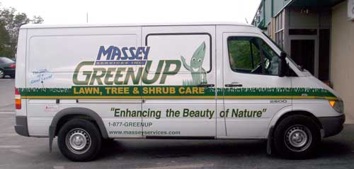 Vehicle Wraps: Massey Fleet Vehicle with Graphics.