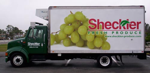 Vehicle Wraps: Sheckler Fleet Box Truck Wraps