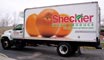 Vehicle Wraps: Sheckler Orange Fleet Box Truck Wraps.