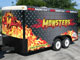 Vehicle Wraps: Monsters in the Morning Trailer Wrap with Reflective Vinyl Graphics