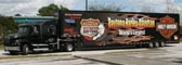 Vehicle Wraps: Harley Davidson Semi Truck Wrap with reflective.