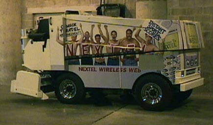 Vehicle Wraps: Nextel Zamboni Wrap