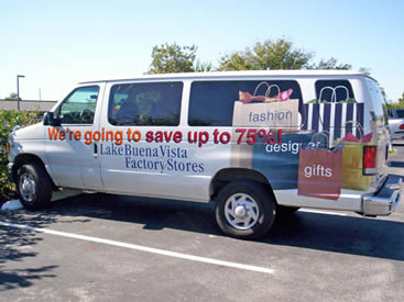 Vehicle Wraps: Lake Buena Passenger Van Wraps.
