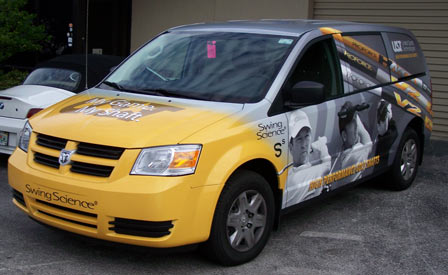 Vehicle Wraps: UST Mini Van Wrap.