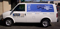 Vehicle Wraps:  Tech-logic Cargo Van Wrap.