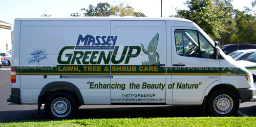 Vehicle Wraps: Massey Fleet Van Wraps.